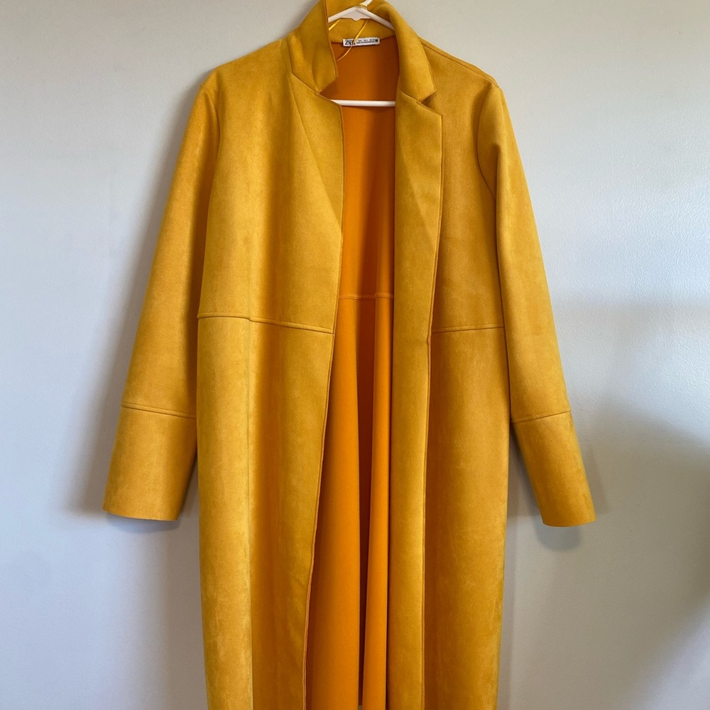 💛 SUEDE OVERCOAT 💛
